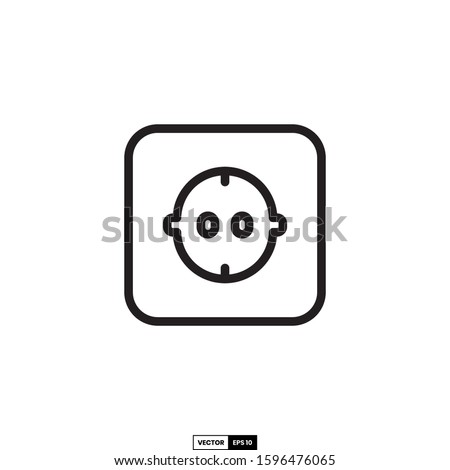 Outlet icon, design inspiration vector template for interface and any purpose