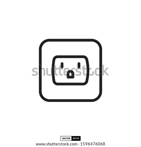 Outlet icon, design inspiration vector template for interface and any purpose
