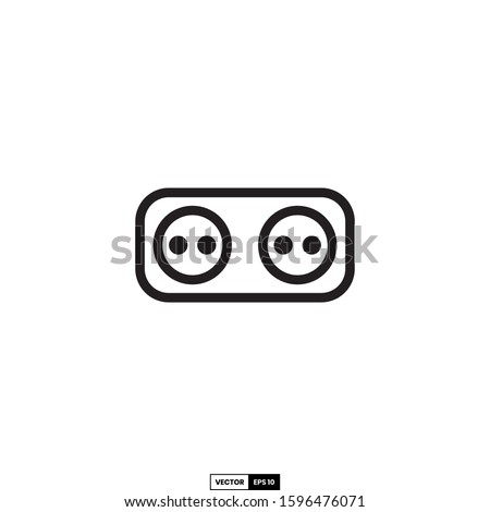 Outlet icon, design inspiration vector template for interface and any purpose