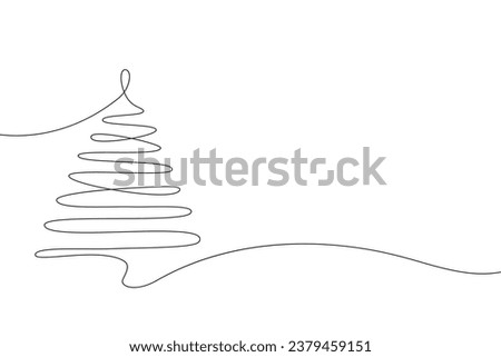 Christmas Line Drawing | Free download on ClipArtMag