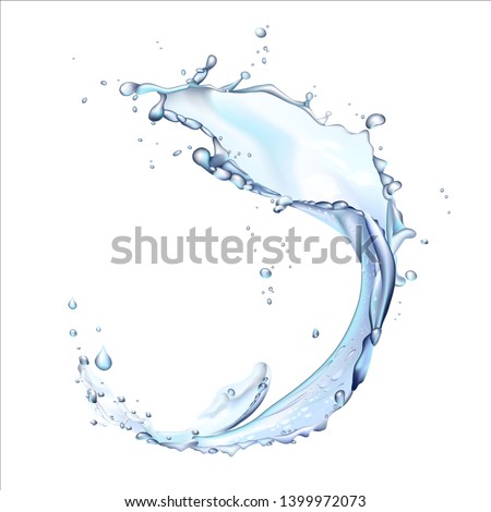 water splash transparent splatter blob dribble sinking