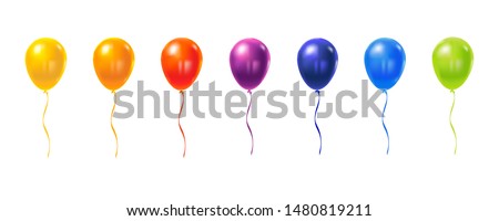 Similar – Image, Stock Photo Colorful ballons colored