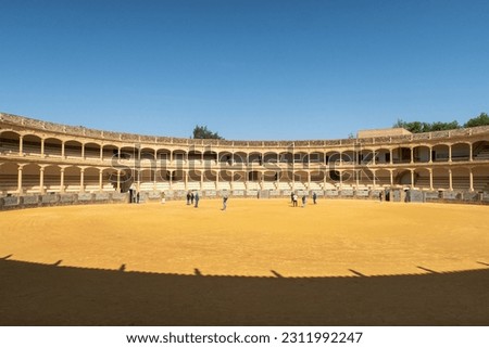 Similar – Foto Bild Die historische Stierkampf-Arena von Malaga im Sonnenaufgang