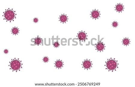 Virus infection or bacteria flu background. Corona-virus ,mpox outbreak and corona-viruses influenza background. Corona-virus covid-19 pandemic outbreak virus background concept.