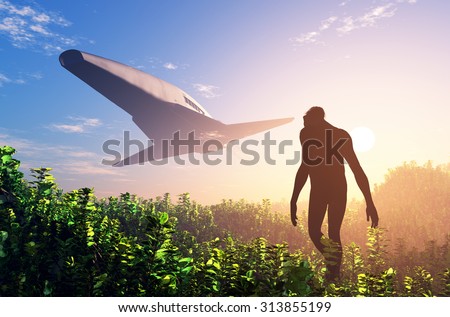 Space transport and prehistoric man.