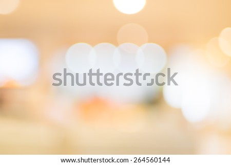 Blurred background : Colorful store blur background with bokeh