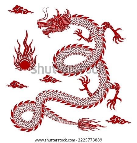 Japanese Dragon Drawing | Free download on ClipArtMag