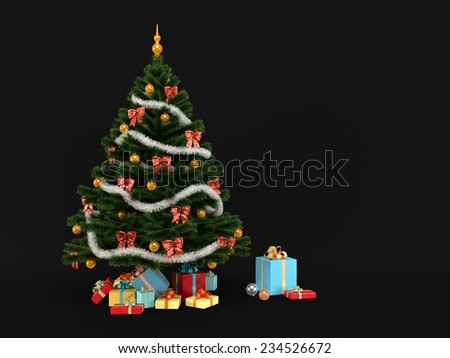 Christmas Tree Stock Photo 234526672 : Shutterstock