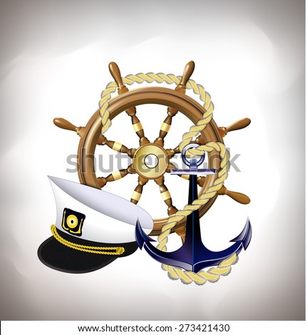 The set of marine emblems