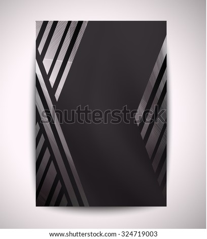 background with deep black and silver  colors

