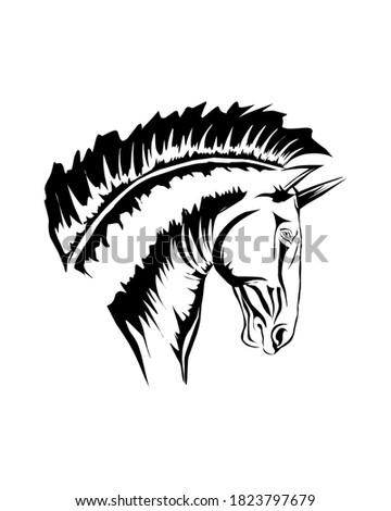 Horse logo design concept for your business.