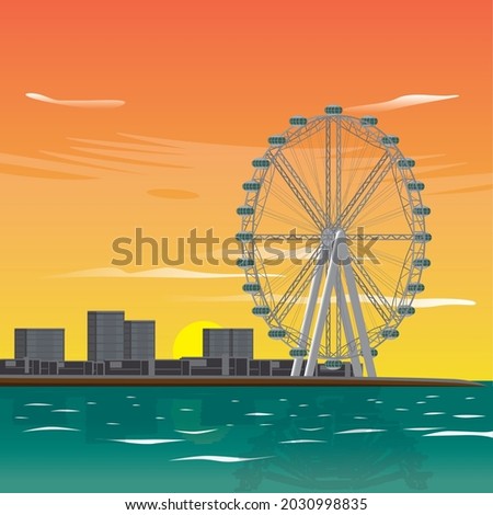 buildings with Wheel 