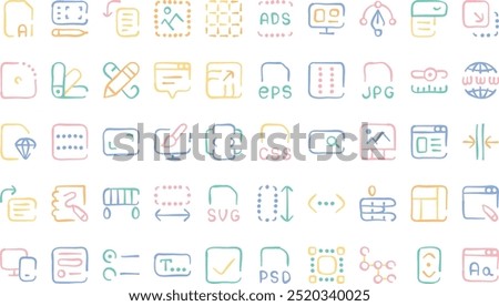 Web design icons High-Quality Vector Icons Collection with Editable Stroke. Ideal for Professional and Creative Projects.