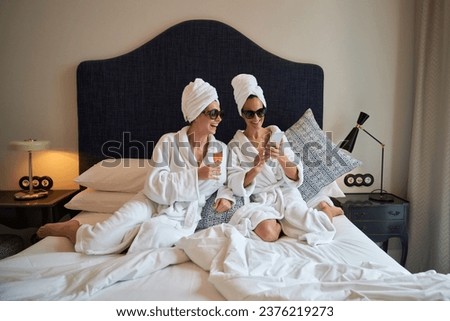 Similar – Image, Stock Photo Woman in turban drinking coffee