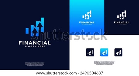 Accounting and financial logo design inspiration