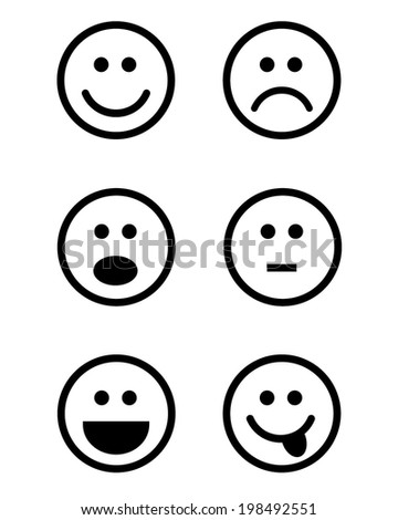 Vector Emoticon Set
