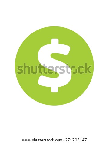 Vector Dollar Sign Icon 
