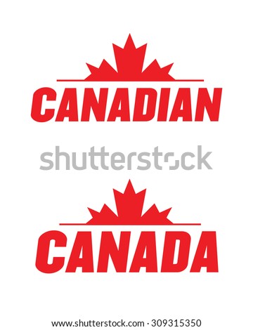 Vector Canada Icon Set