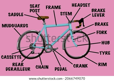 Similar – Image, Stock Photo Rim, mudguard and fork of a rusty bicycle