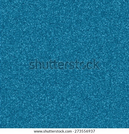 Blue seamless fabric texture pattern