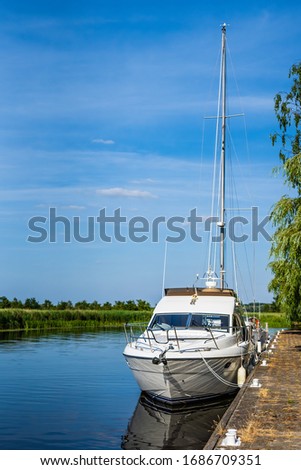 Image, Stock Photo Boat harbour on Lake Zurich