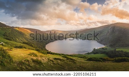 Image, Stock Photo Lough Tay