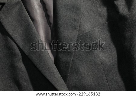 Grey color suit represent the formal uniform for businessman