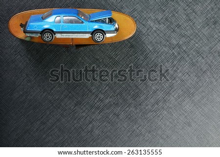 Diecast car model  represent the car service concept related idea.