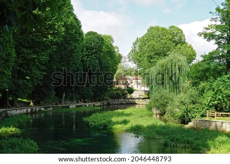 The small ancient village of Beze in Cote D'or France Imagine de stoc © 