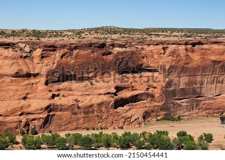 Native American cliff dwellings at Canyon de Chelle, Arizona Photo stock © 