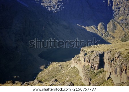 Similar – Image, Stock Photo Lake Michaelson