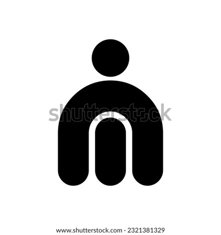 A vector illustration of IM company logo isolated on a white background Stok fotoğraf © 