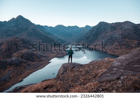 Similar – Image, Stock Photo Loch Coruisk on the Isle of Skye