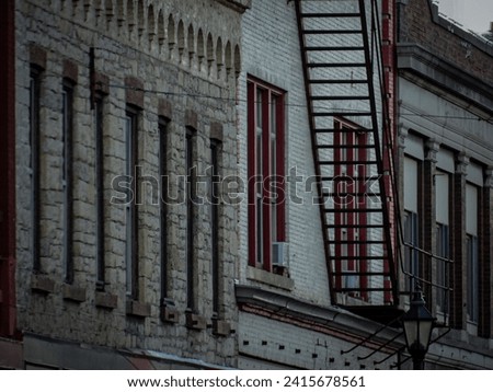 Similar – Foto Bild Feuertreppe eines Parkhauses.