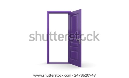 Similar – Image, Stock Photo Open the door.