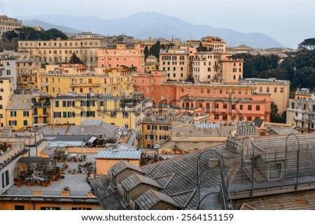 Similar – Image, Stock Photo View over the roofs of Berlin with a view of the Memorial Church