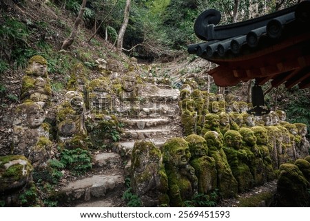 Similar – Image, Stock Photo Stone statues near ancient temple