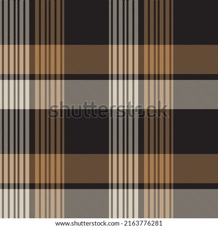 Brown Asymmetric Plaid textured seamless pattern suitable for fashion textiles and graphics Zdjęcia stock © 