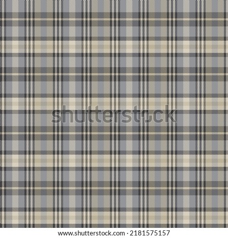 Grey Asymmetric Plaid textured seamless pattern suitable for fashion textiles and graphics Zdjęcia stock © 