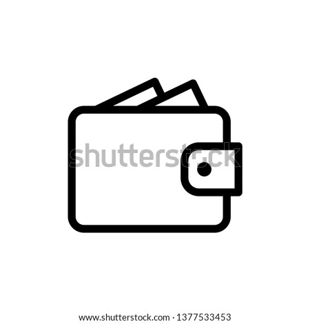 Wallet Icon Vector