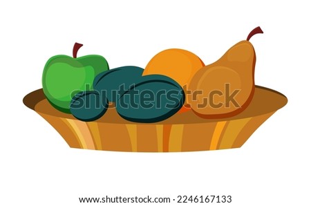 Similar – Image, Stock Photo Platter Of Pears isolated