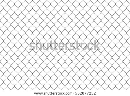 Seamless Steel Wire. Vector