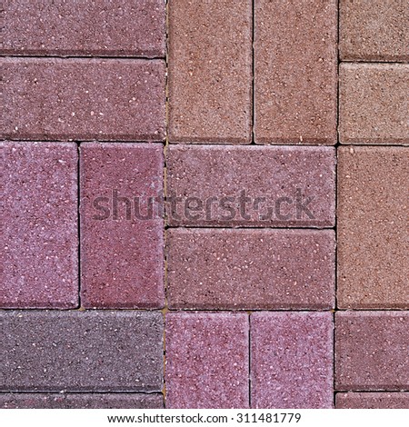 Paving slabs close up as a background