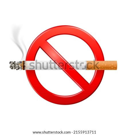 Similar – Image, Stock Photo No smoking sign Healthy