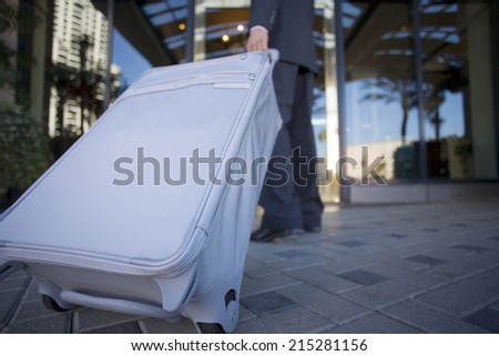 Similar – Image, Stock Photo Rear entrance, pulling