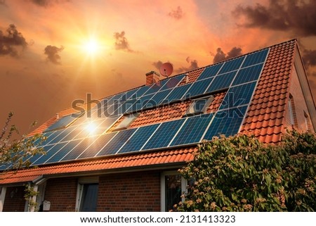 Similar – Image, Stock Photo Sunrise at the House of World Cultures II