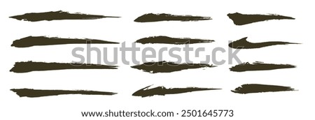 Brush texture, ink, brush pattern, wave pattern brush stroke material. brush stroke
