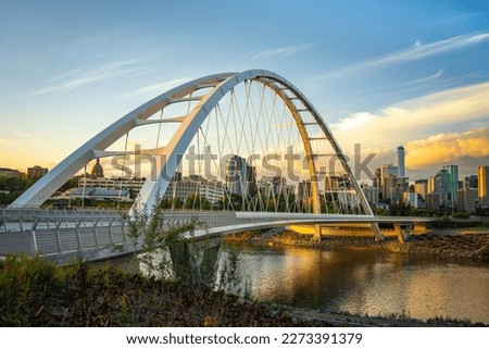Similar – Image, Stock Photo suspension bridge