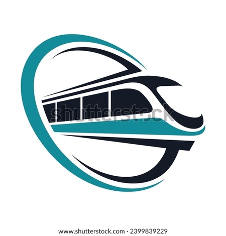 Logo Vector for Fastest Train