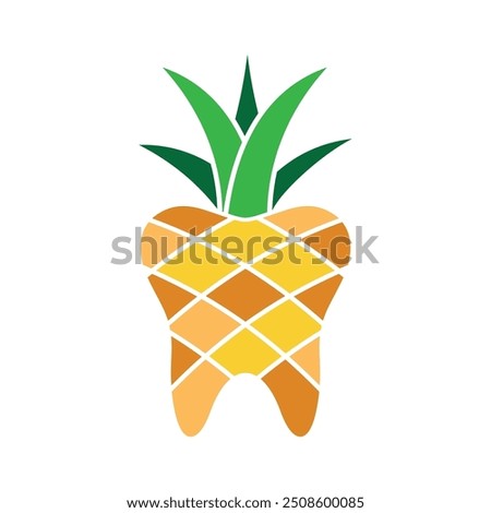 Logo vector for Pineapple Dental